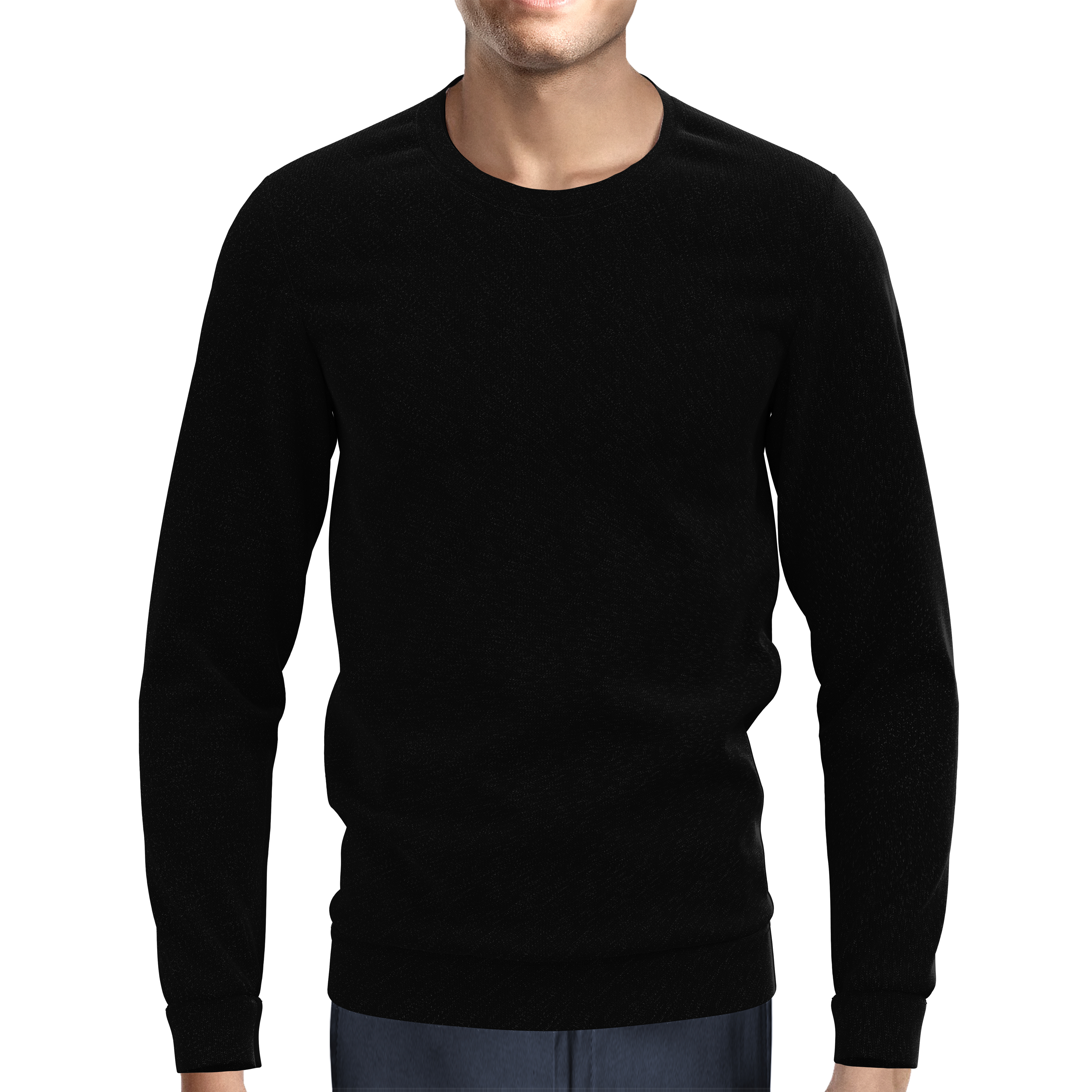 Sweater mit fotodruck Beflockung